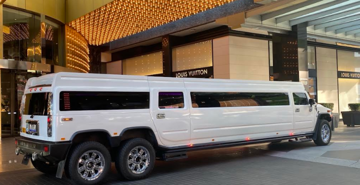 20 Seater White Hummer Limousine